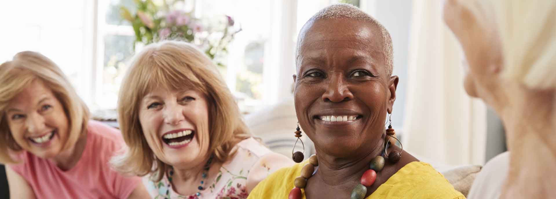 Group of women smiling