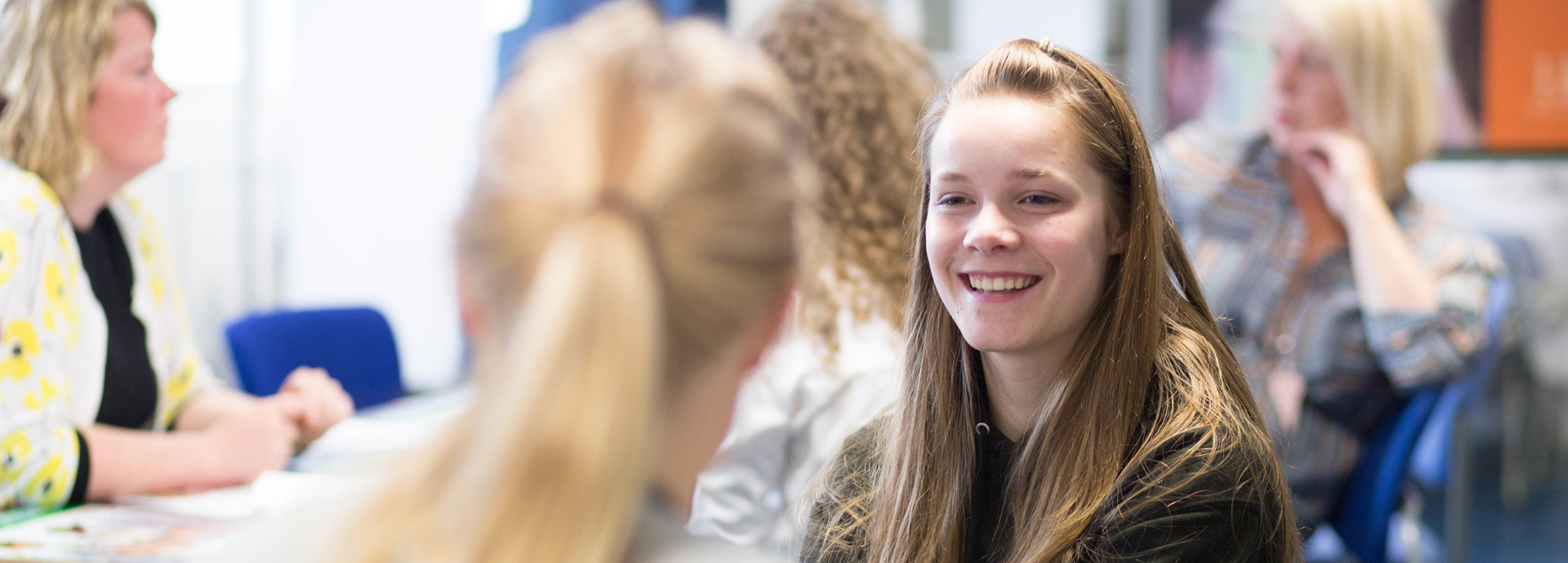 Student at Open Day