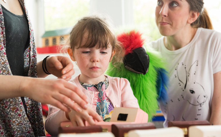 child at playgroup