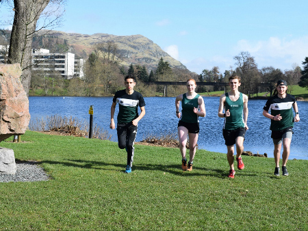 Runner's on campus