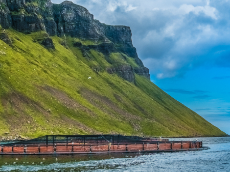 Salmon farm, Scotland, thumbnail