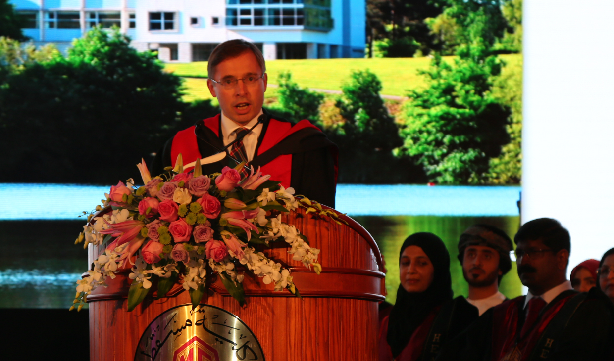 Muscat graduation Neville Wyllie