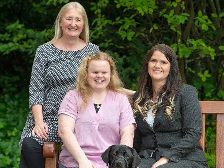 Professor Isobel Anderson, Diane Theakstone, Julia Lawrence