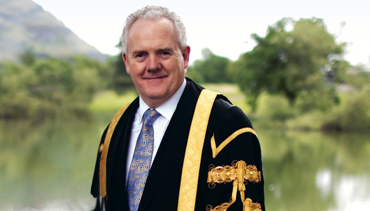 Principal and Vice-Chancellor, Professor Gerry McCormac