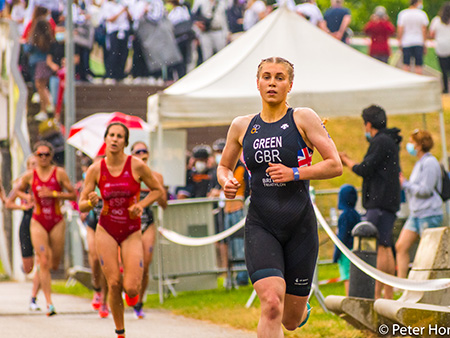 Sophia Green running