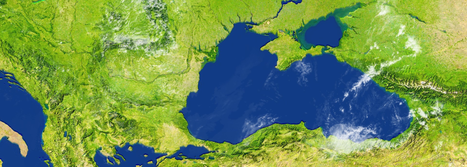 Map of the Black Sea