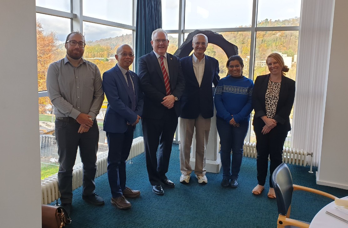 Atree delegation meets the Principal and other university figures