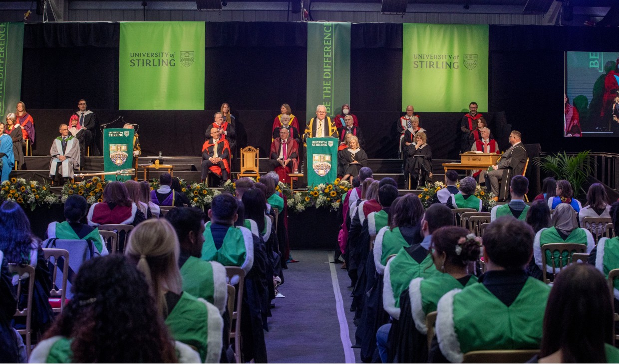 Students celebrate their degrees