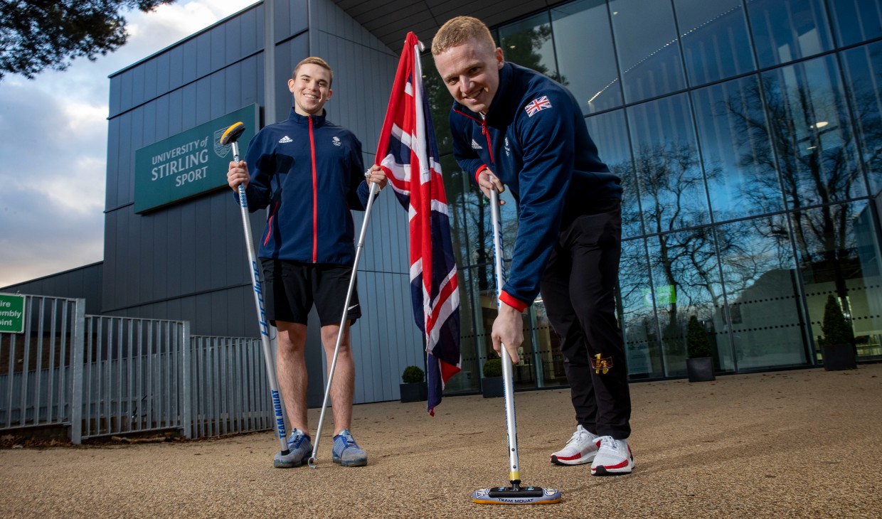 Ross Whyte and Bobby Lammie, Team GB curlers