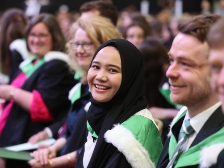 Graduates gather for the 2020/2021 celebration events.