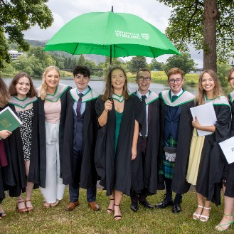 University of Stirling graduation.  Photo 4.