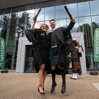 University of Stirling graduation. June 22, 2022.  Photo 16