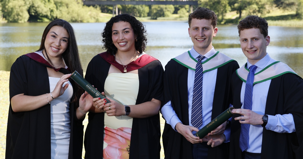 Two sets of twins graduated.