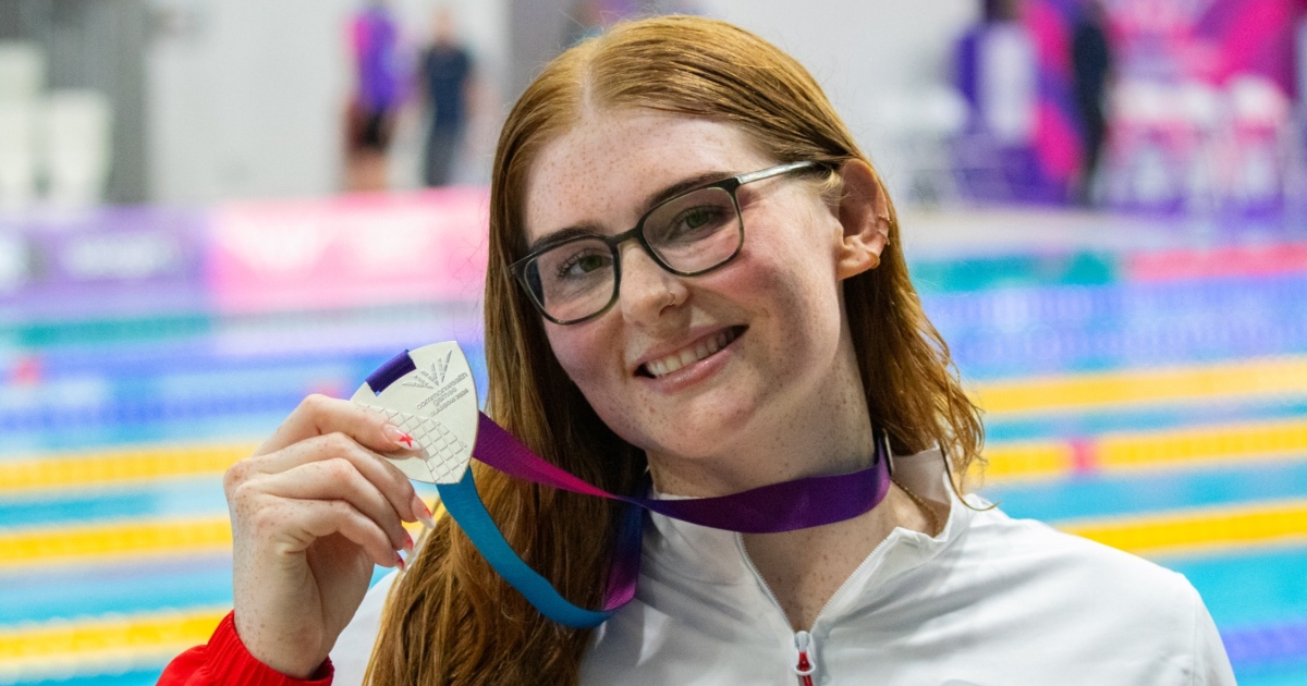 Freya Anderson silver medal.