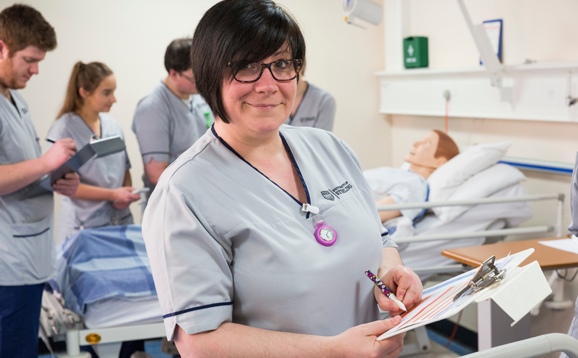 Nurses on ward