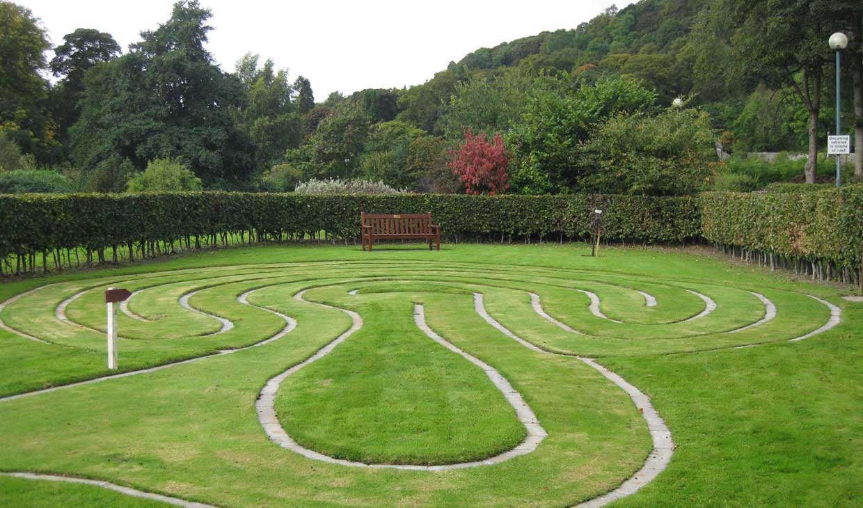 university labyrinth