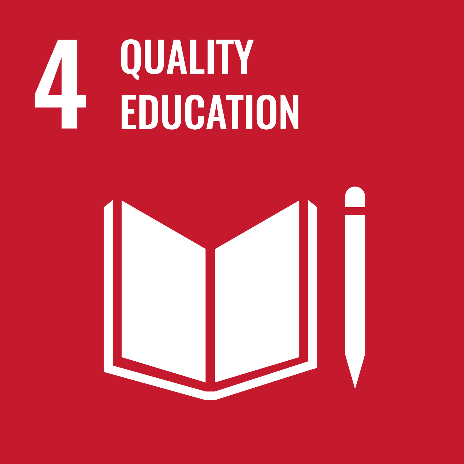 SDG icon quality education
