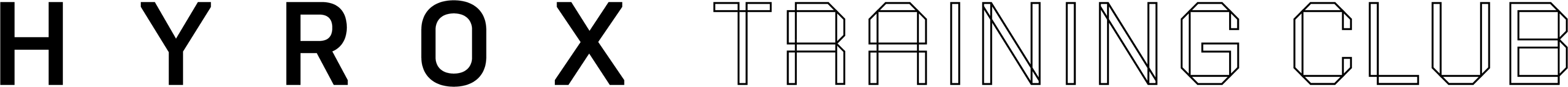 Hyrox Training Club logo